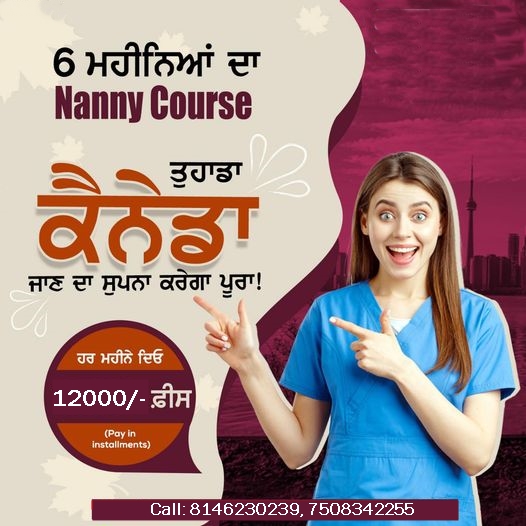 Nanny course fees in Punjab
